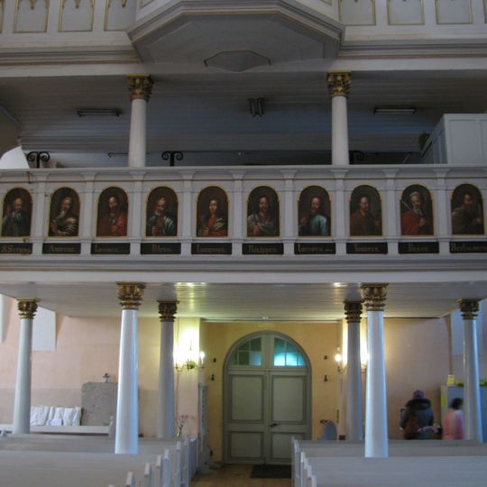 Ērģeļu luktas ar gleznojumiem