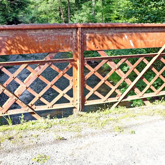 Most přes Teplou ve Vodné u pily