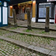 Bollards And Steps In Front Of Numbers 23 And 24 (Number 23 Not Included)