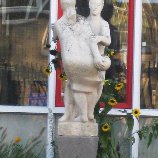 Spelende kinderen met bal