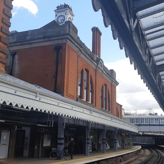 Tunbridge Wells Central Railway Station Up Side