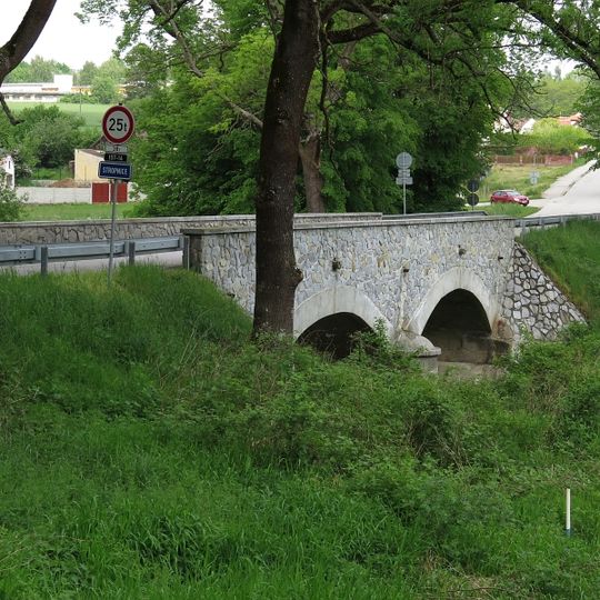 Stone bridge in Borovany