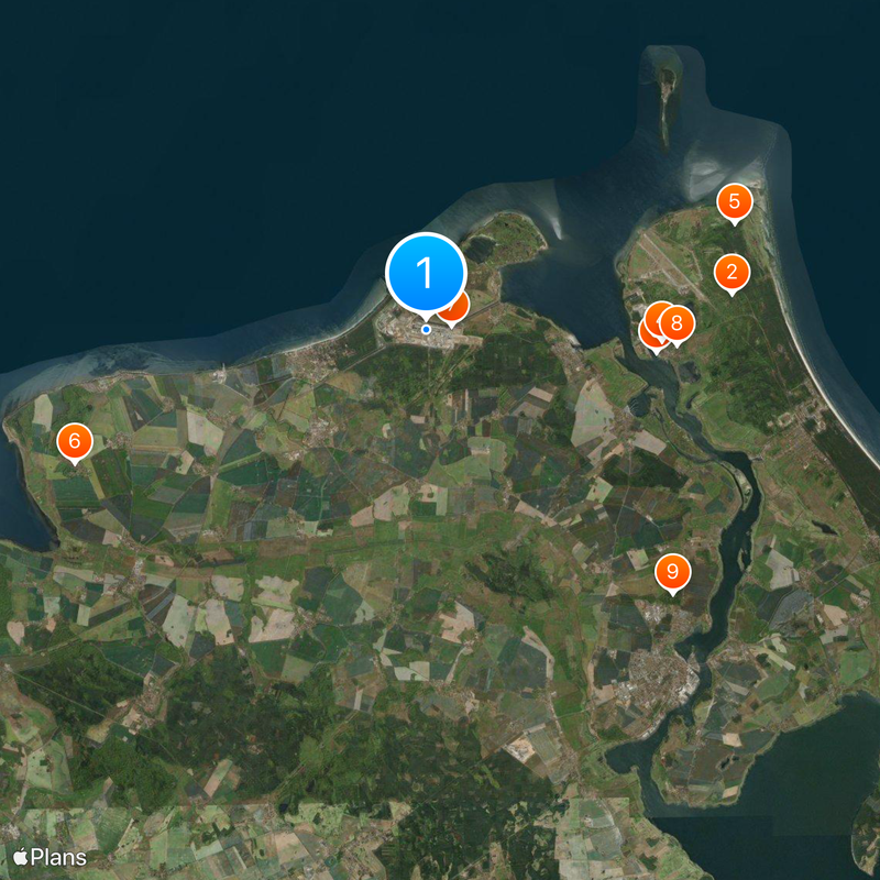 Greifswald Nuclear Power Plant Map