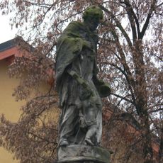 Statue of John of Nepomuk at náměstí Míru