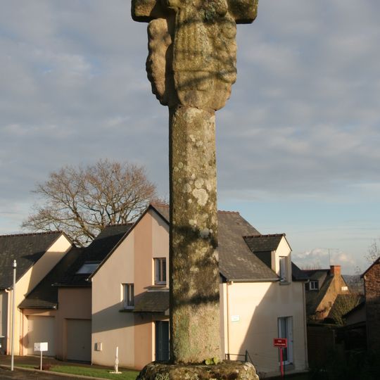 Calvaire de l'église de Saint-Séglin