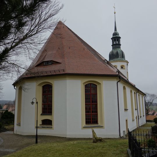 Church and cemetery Obercunnersdorf