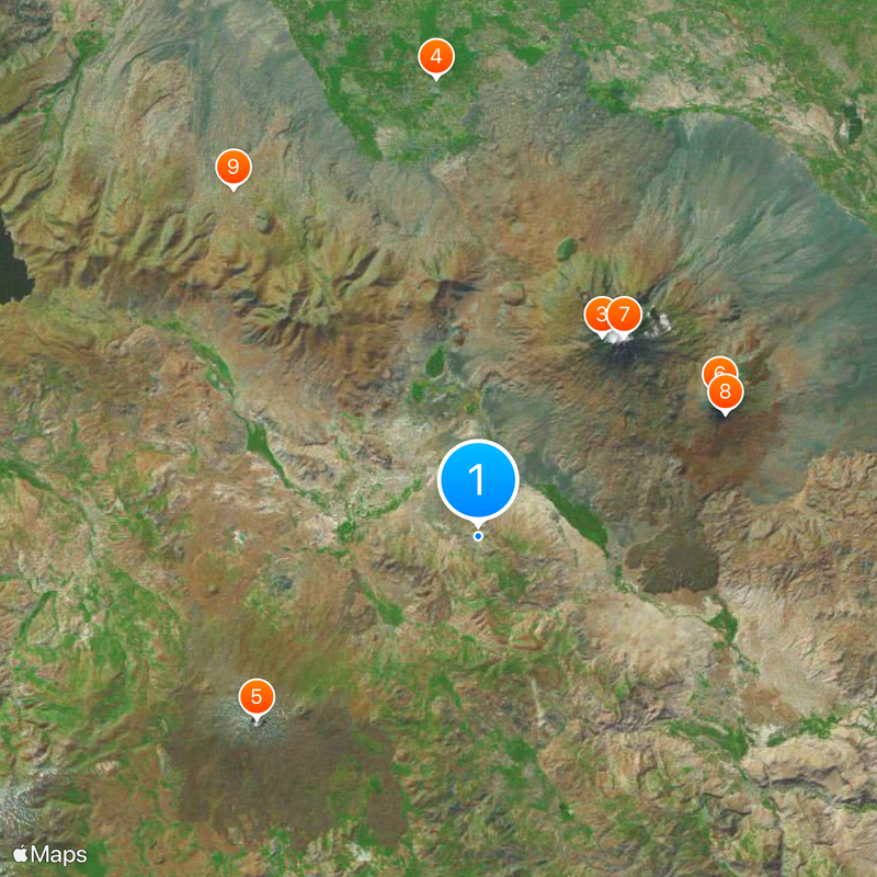 Ishak Pasha Palace Map