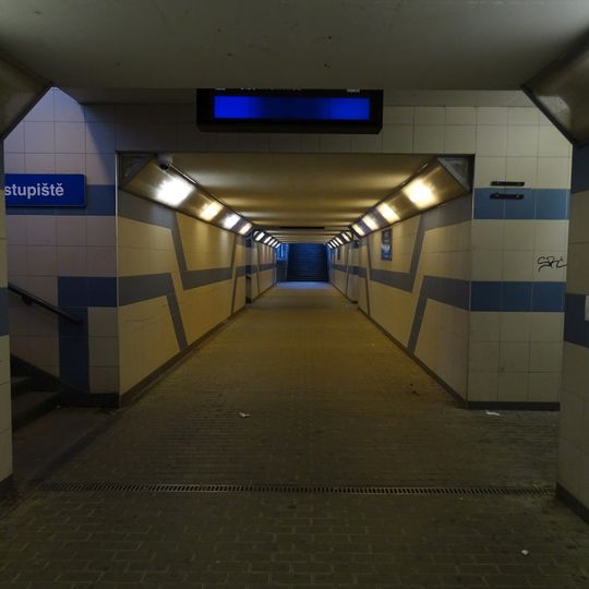 Podchod pod nádražím Rokycany