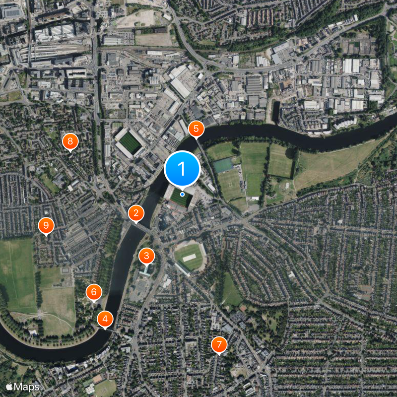 City Ground Map