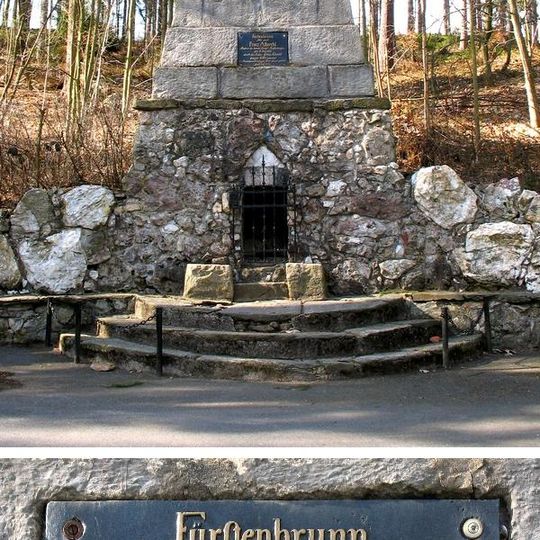 Gedenkstein zur Erinnerung an den Prinzenraub von 1455 Am Fürstenberg 7