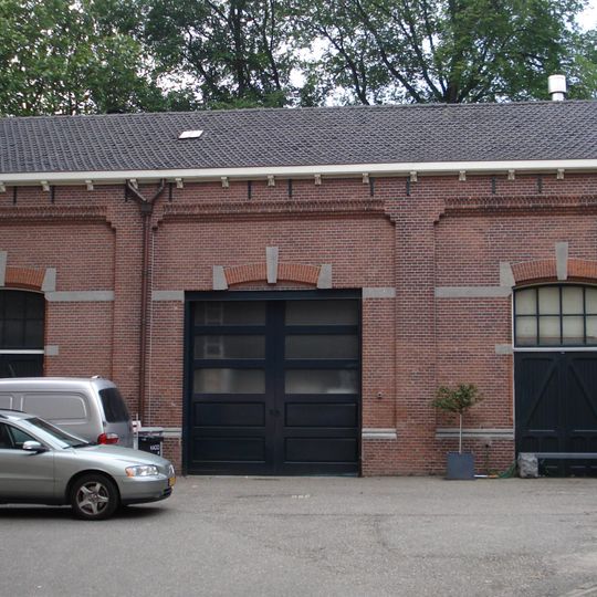 Stoomgemaal Schieland: kolenbergplaats/garage