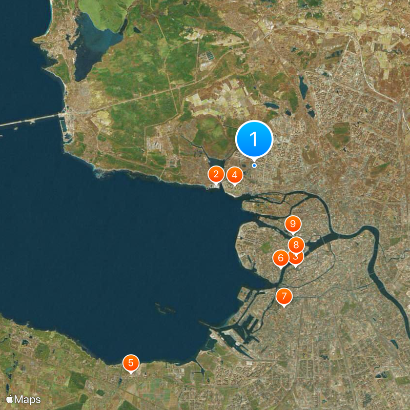 Rocade express ouest Carte