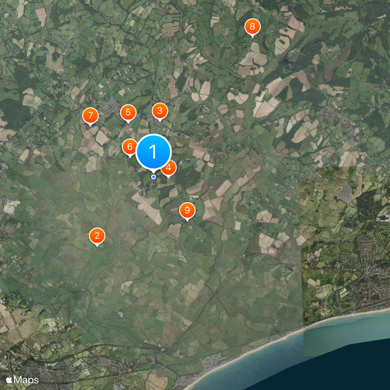 Herstmonceux Castle Map