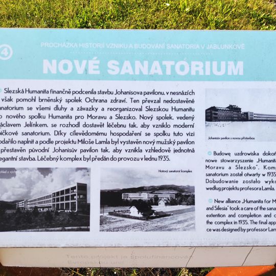 Procházka historií vzniku a budování sanatoria v Jablunkově
