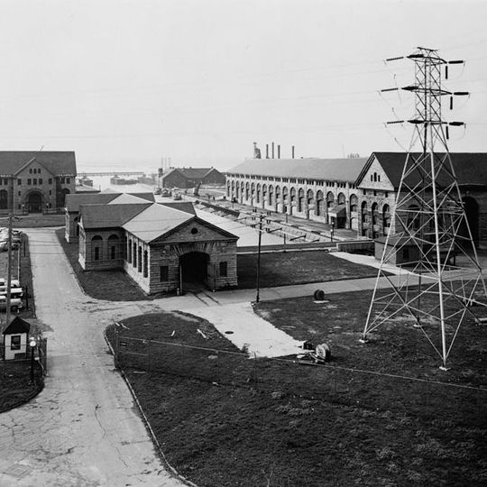Adams Power Plant Transformer House