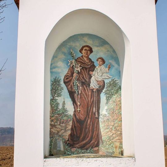 Kaplička svatého Antonína v Rohli na okraji obce