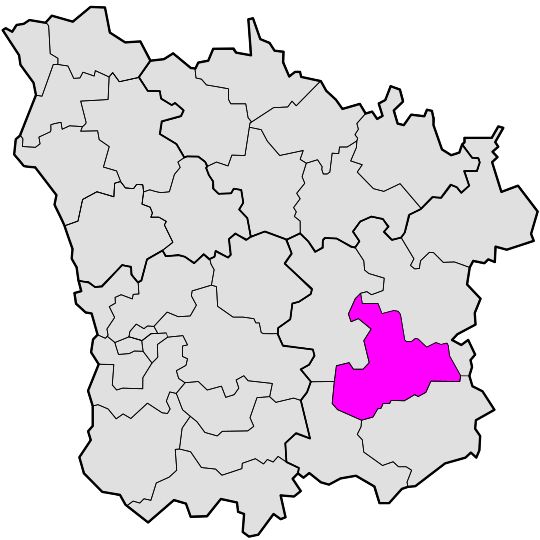 Cantone di Moulins-Engilbert