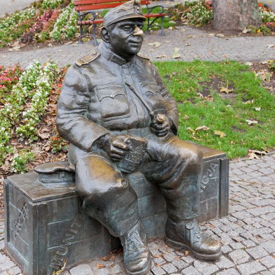 Ławeczka Józefa Szwejka w Przemyślu