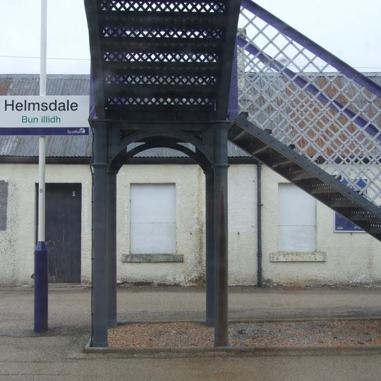 Helmsdale Station, Footbridge