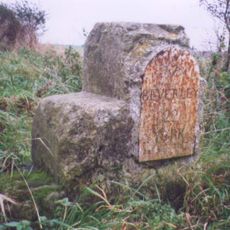 Milestone, W of Hessleskew X rds