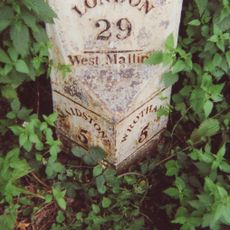 Milestone, London Road, E of Town Hill roundabout