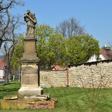 Statue of Saint John of Nepomuk in Břvany