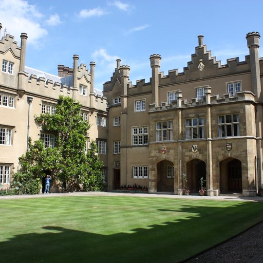 Sidney Sussex College, The Buildings Surrounding Hall Court And Chapel Court