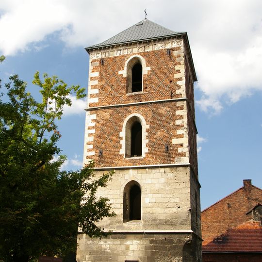 Bell tower of Basilica in Wiślica