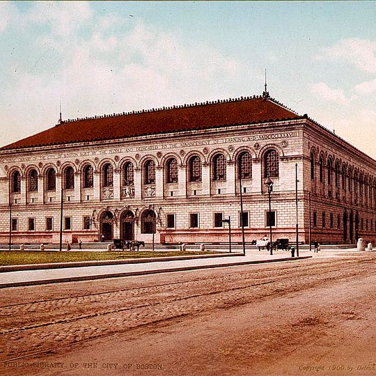 Boston Public Library, McKim Building