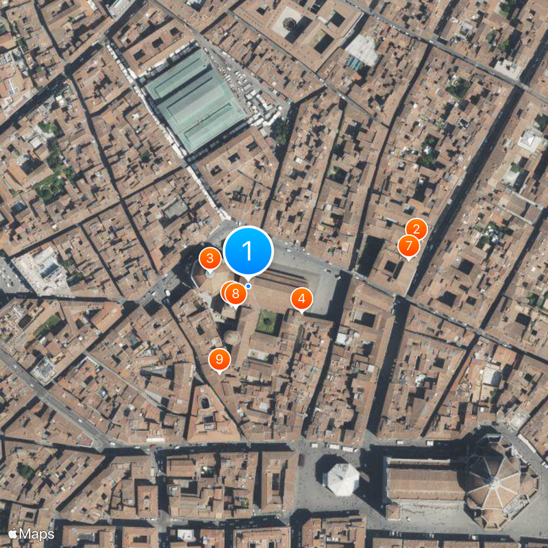 Basílica de São Lourenço Mapa