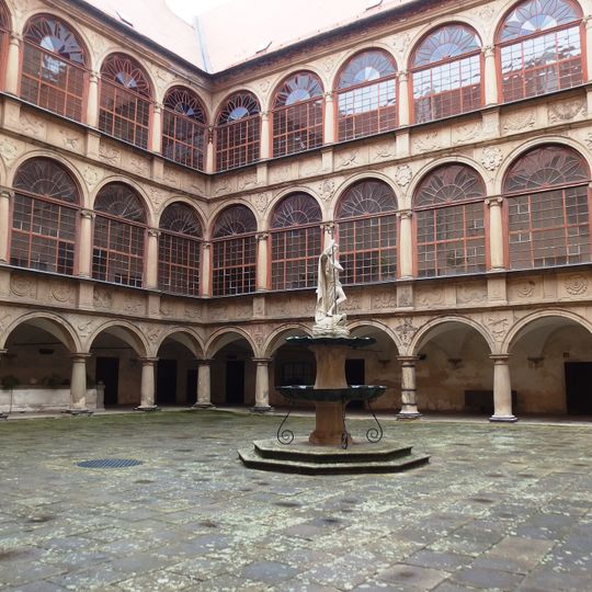 2nd courtyard of Náměšť nad Oslavou castle