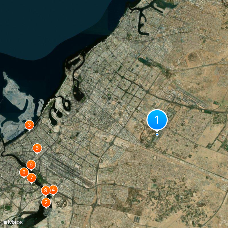 University of Sharjah Map