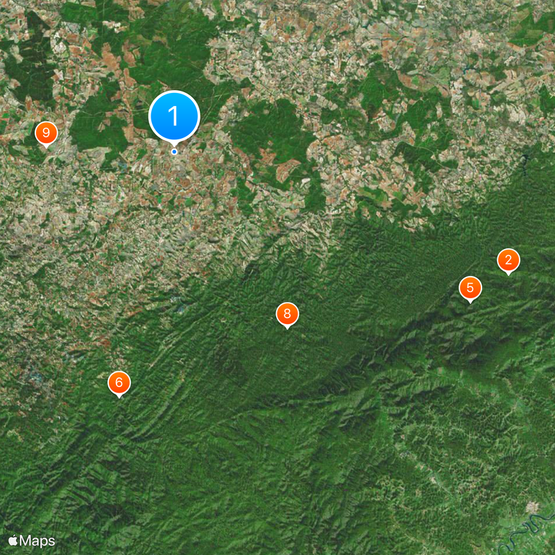 Capão Bonito Map