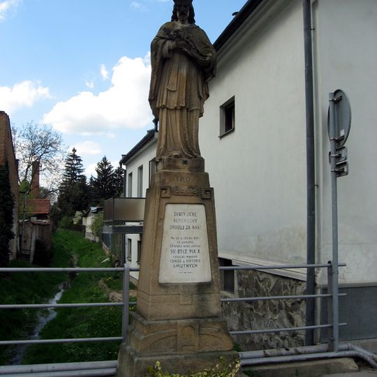 Socha svatého Jana Nepomuckého ve Střelicích
