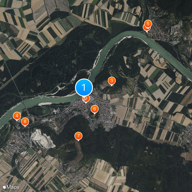 Hainburg an der Donau Map