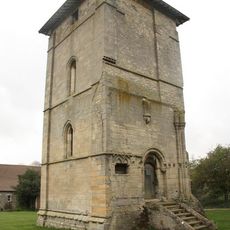 Church Tower To The North Of Temple Farmhouse