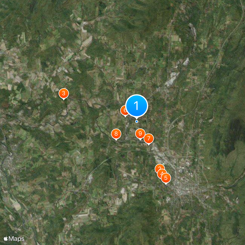 Bennington College Map