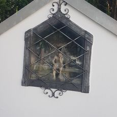 Wayside shrine of the Pensive Christ