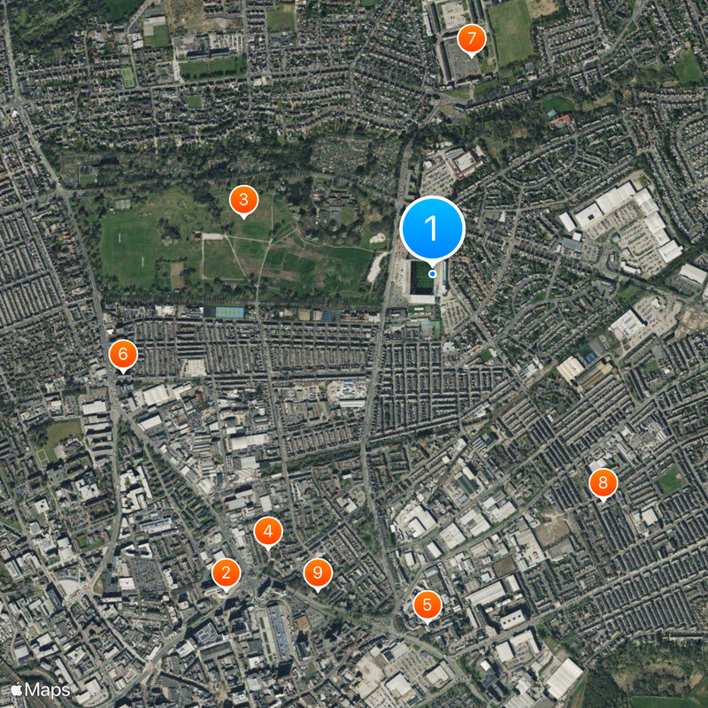 Deepdale Map