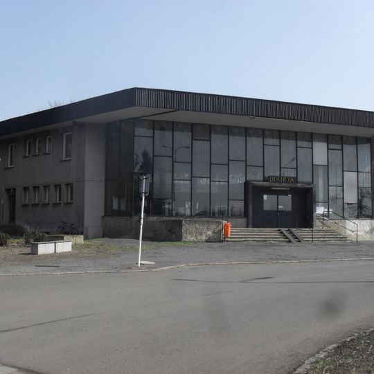 Odbavovací budova nádraží Duchcov