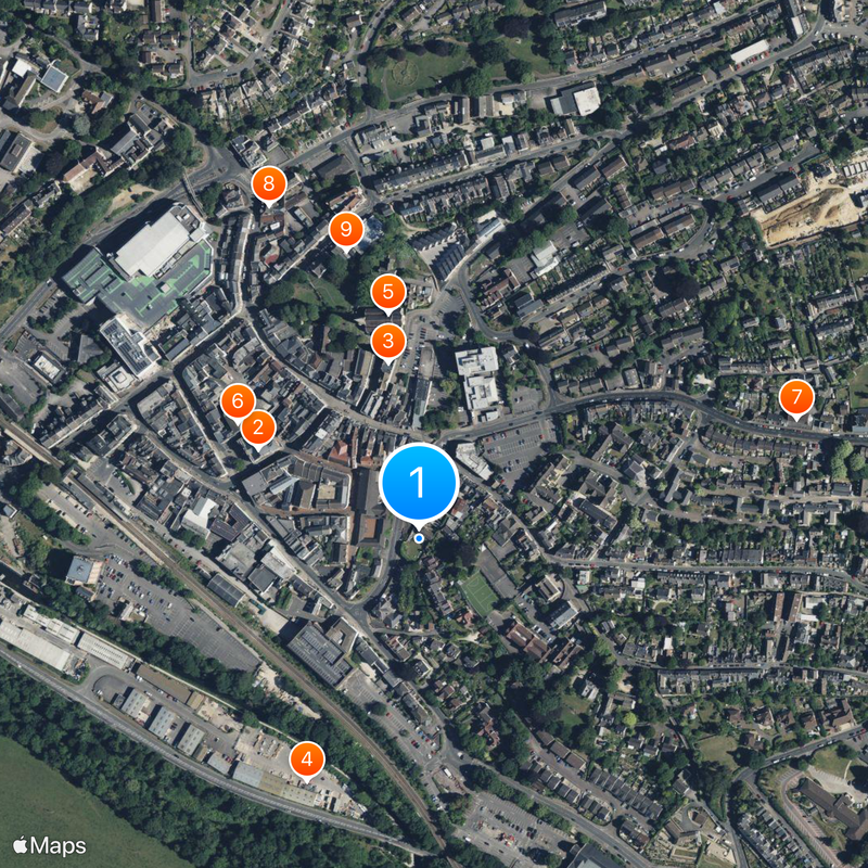 Stroud Map
