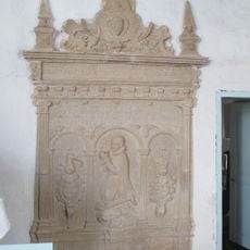 Tombstone for G.Effern in Nereta lutheran church, Latvia