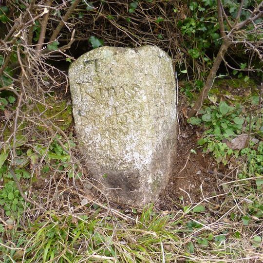 Milestone Adjacent To Entry To Lower Centry