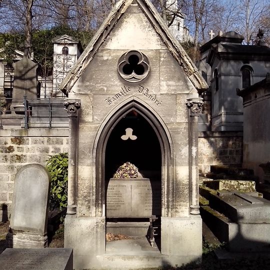 Grave of André