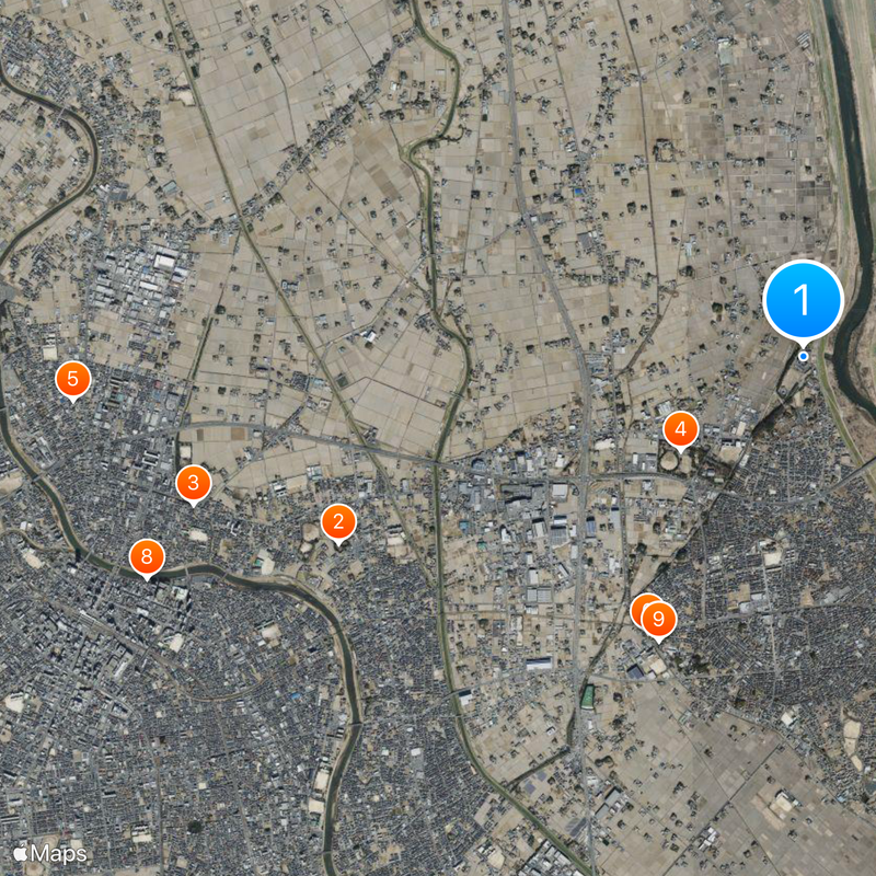 G-Cans Tunnel Map