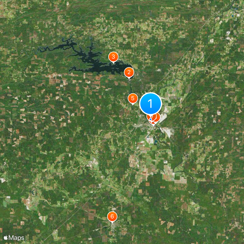 Henderson State University Map