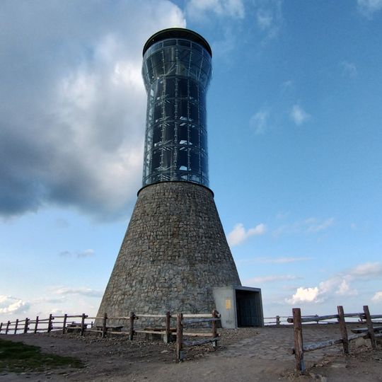 Observation tower on Śnieżnik