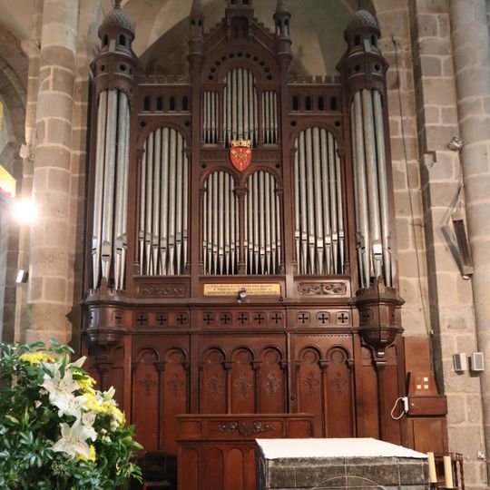 Orgue de chœur de la collégiale Saint-Pierre du Dorat