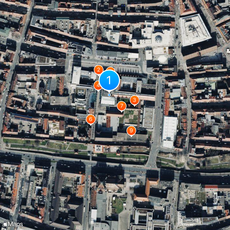 Germanisches Nationalmuseum Mappa