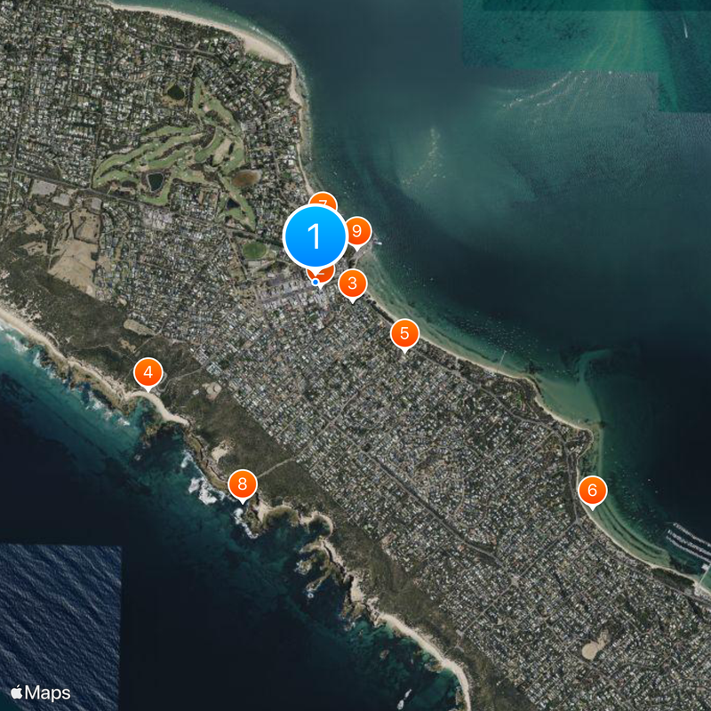 Sorrento Map